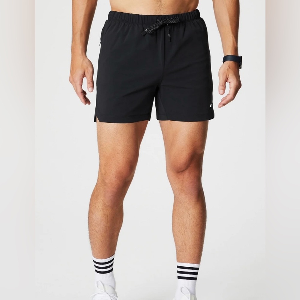 Black mens fabletics shorts size large